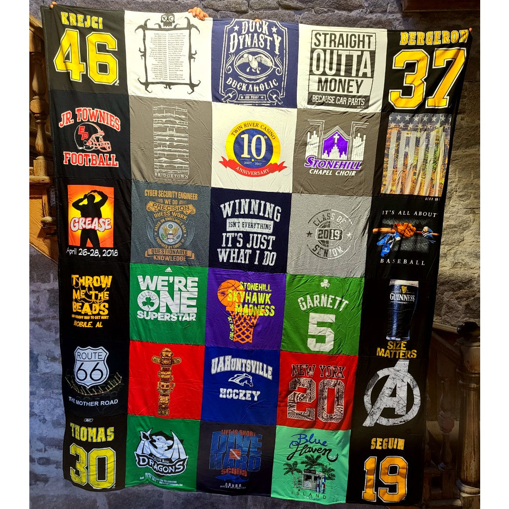 Looking to give the perfect gift? Take a look at why t-shirt blankets make the best presents for people of all ages.