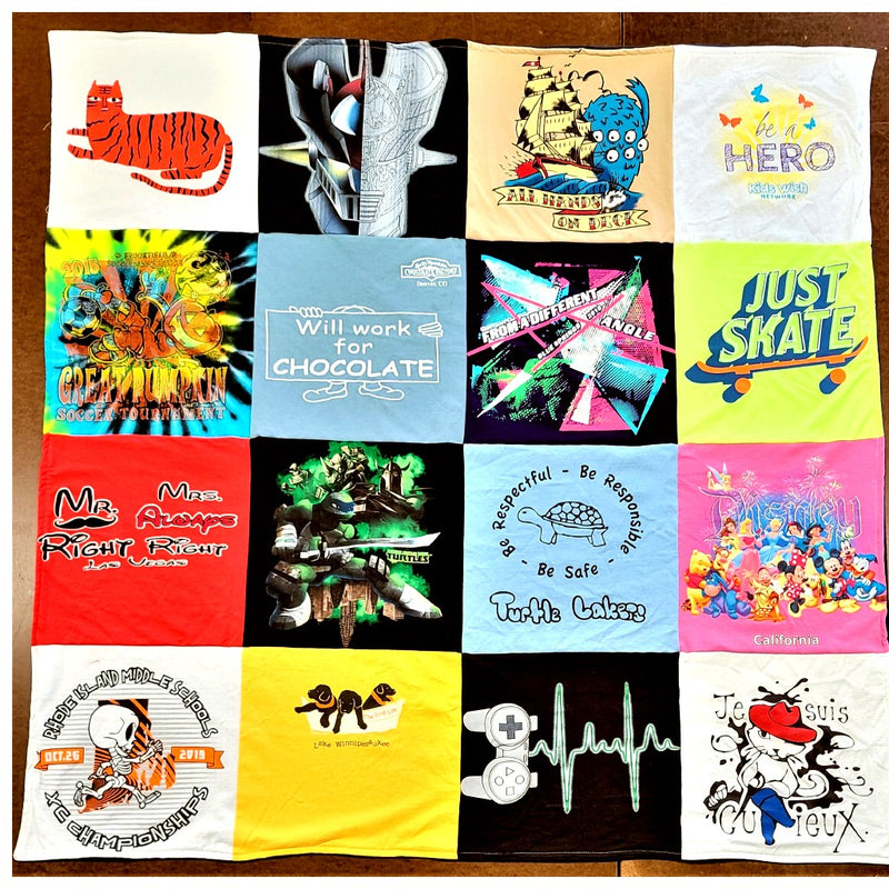 Double Sided Classic T-Shirt Blanket