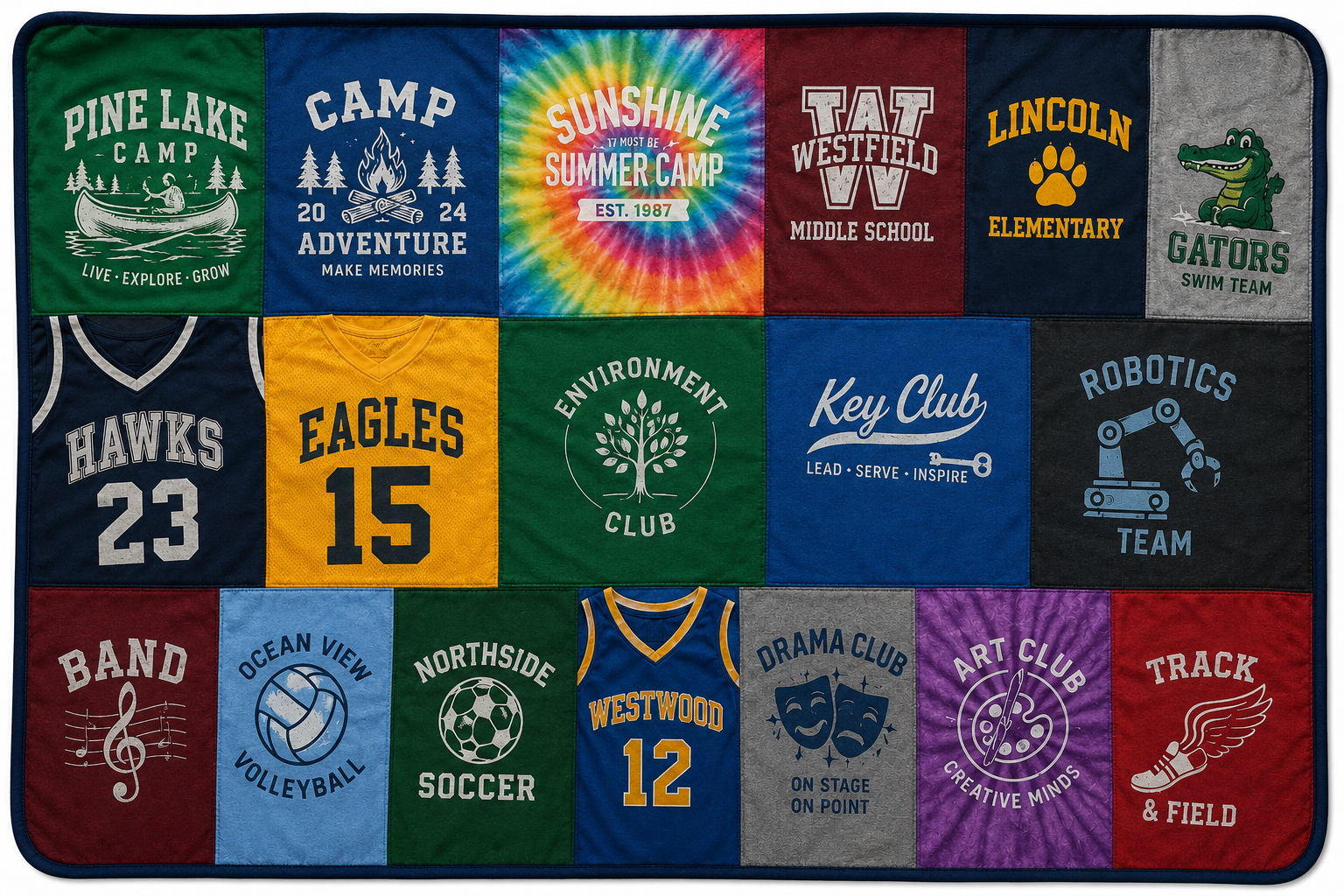 This Summer Is Worth Saving: Turn Camp, Vacation & Concert T-Shirts Into Lasting Memories