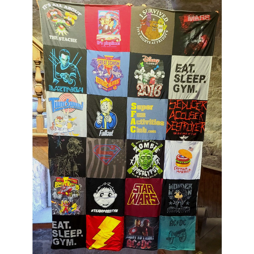 Looking to give the perfect Valentine's gift? Take a look at why t-shirt blankets make the best presents for your loved one.