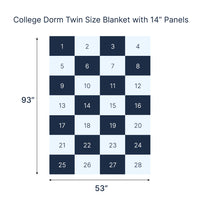Dorm T-Shirt Blanket