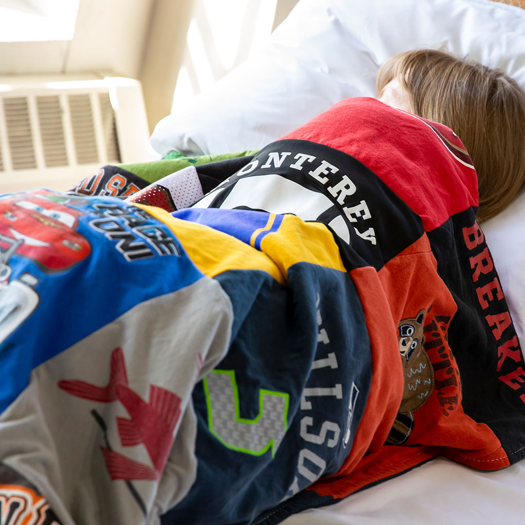 Twin T-Shirt Blanket