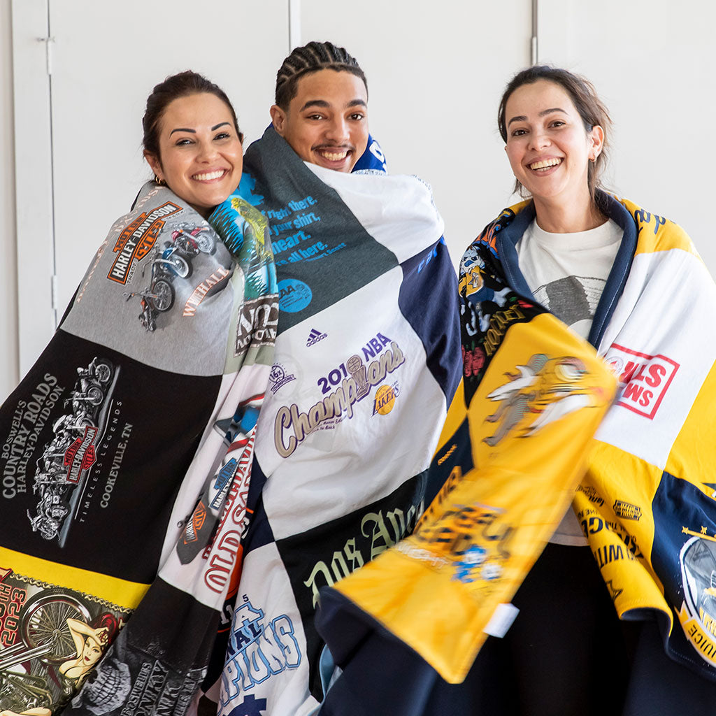 Throw T-Shirt Blanket
