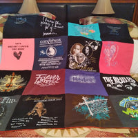 Throw T-Shirt Blanket