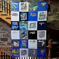 Double Sided Colossal T-shirt Blanket: 18" Panels