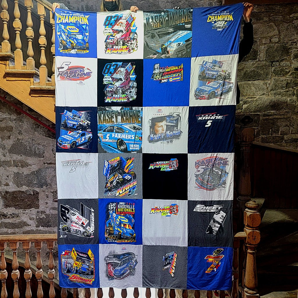 Colossal T-shirt Blanket: 18" Panels