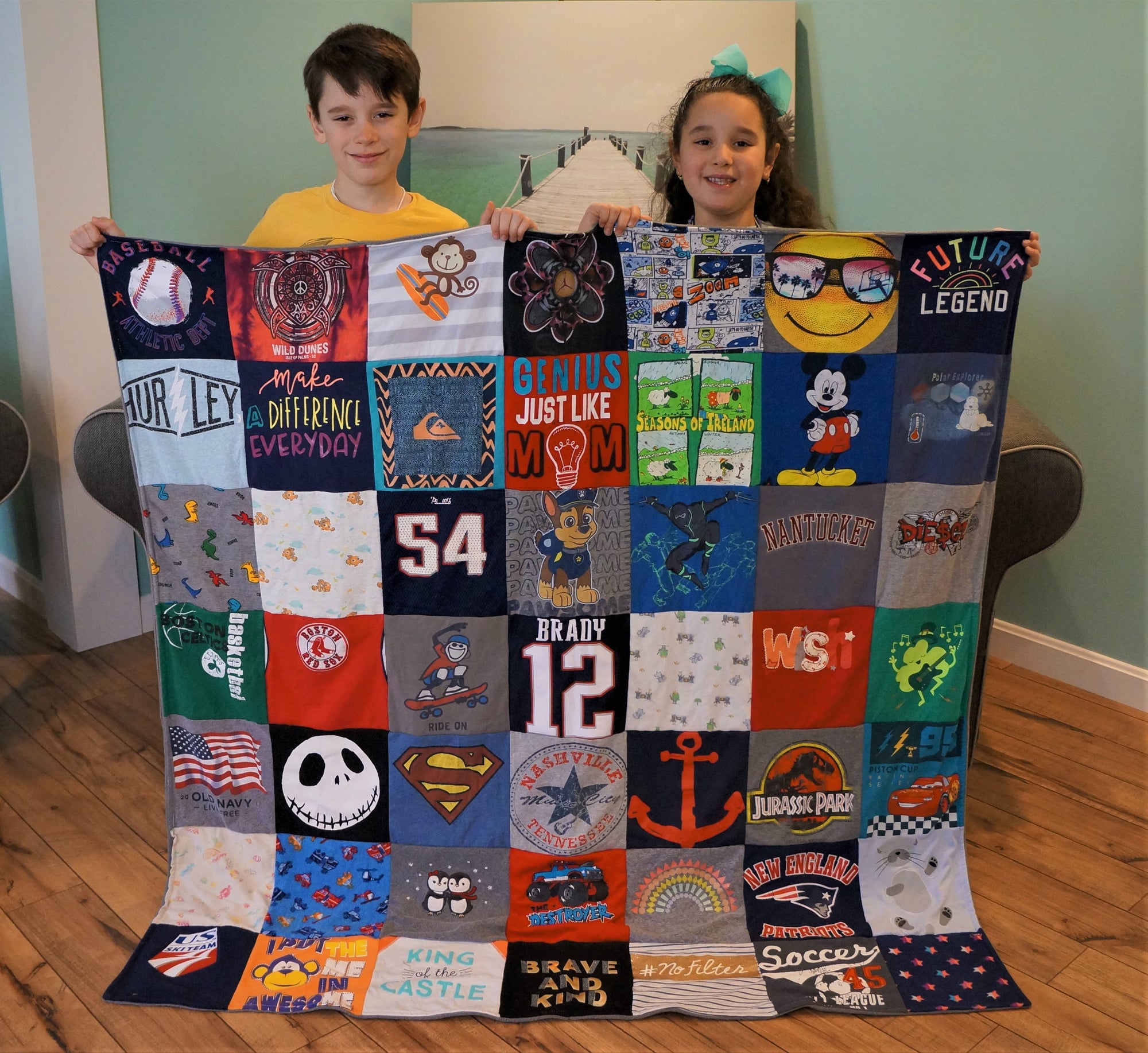 Custom Double Sided Baby Blankets at MyT ShirtBlanket