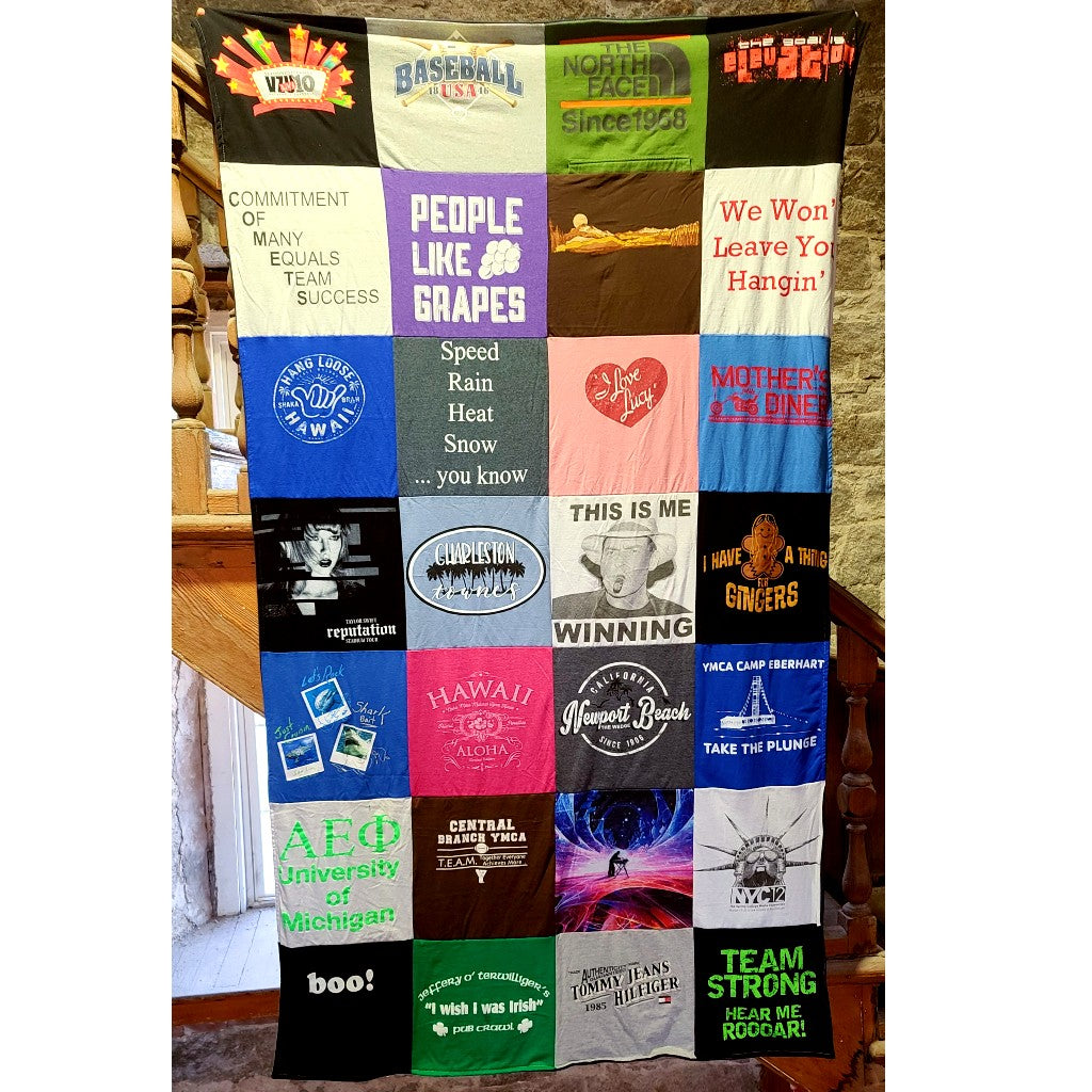 Double Sided Classic T-Shirt Blanket