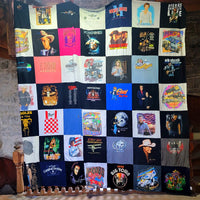Colossal T-shirt Blanket: 18" Panels