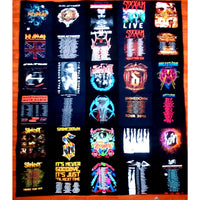 Double Sided Colossal T-shirt Blanket: 18" Panels