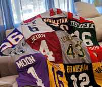 Colossal T-shirt Blanket: 18" Panels